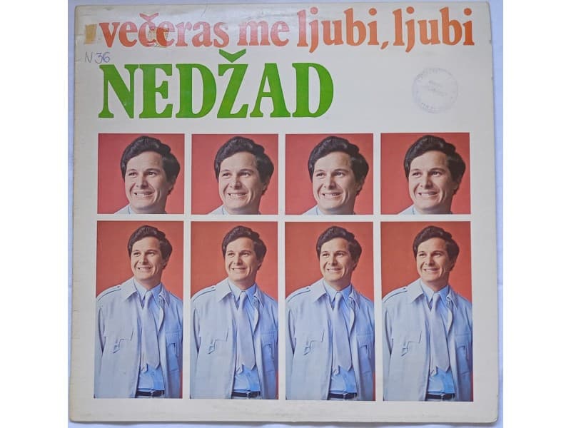 NEDZAD SALKOVIC — VECERAS ME LJUBI,LJUBI
