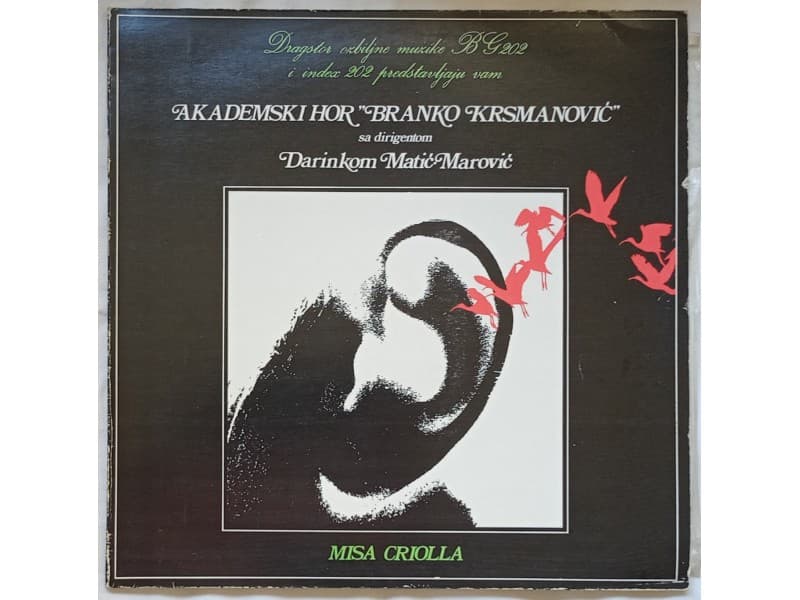 HOR BRANKO KRSMANOVIC — MISA CRIOLLA