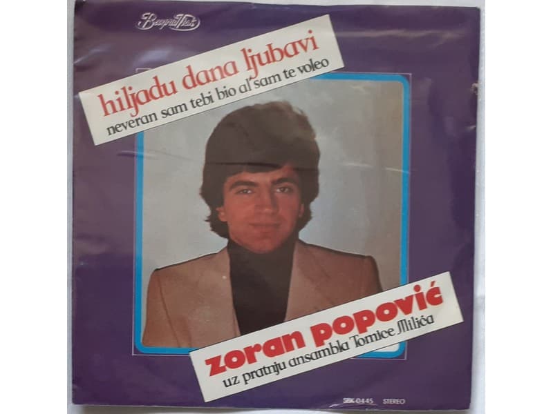 ZORAN POPOVIC — HILJADU DANA LJUBAVI