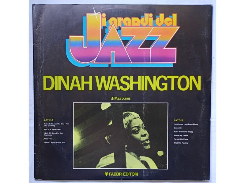 DINAH WASHINGTON — DINAH WASHINGTON