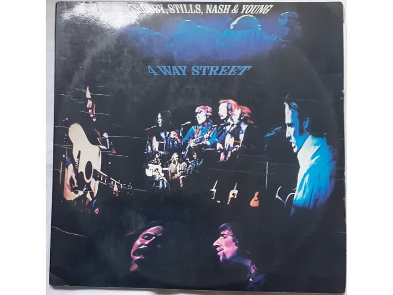 CROSBY,STILLS,NASH & YOUNG — 2LP 4 Way Street