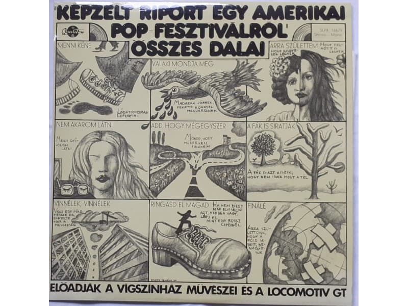 Various — Kepzelt riport egy Amerikai pop fesztivalrol