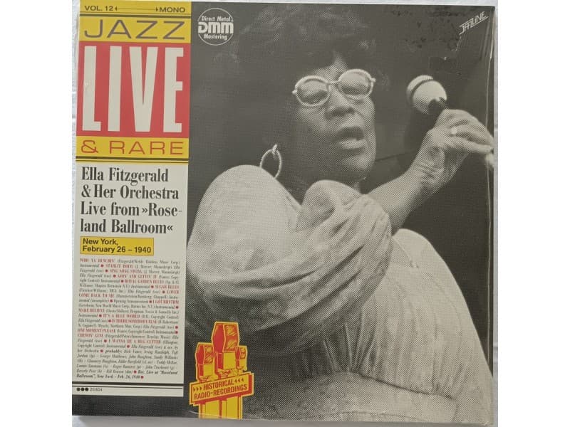 ELLA FITZGERALD & HER ORCHESTRA — LIVE (Novo !!!)