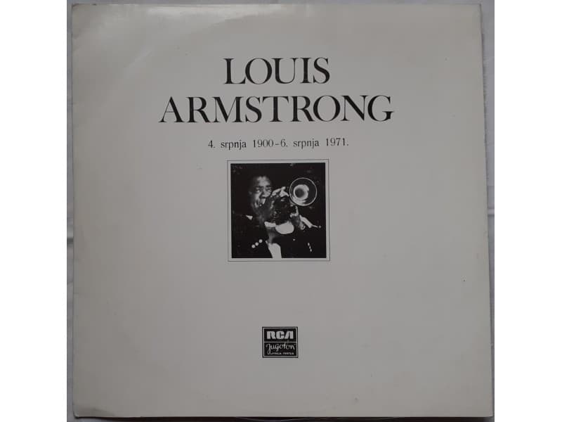 Louis Armstrong — 2LP 4.srpnja 1900-6.srpnja 1971