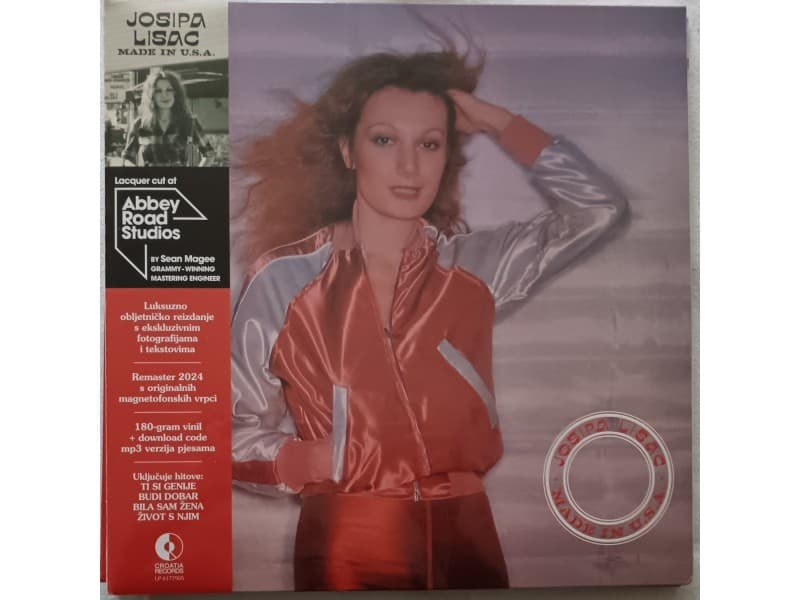 JOSIPA LISAC — MADE IN U.S.A. ( Novo !!! )