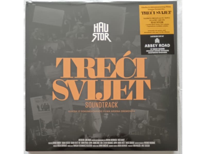 HAUSTOR — 3LP TRECI SVIJET ( Soundtrack - Novo )