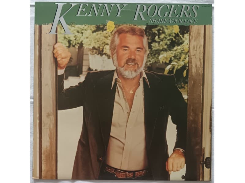 KENNY ROGERS — SHARE YOUR LOVE (Japan Press)