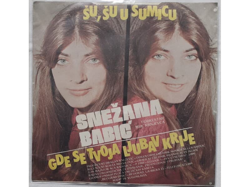 SNEZANA BABIC — SU, SU U SUMICU
