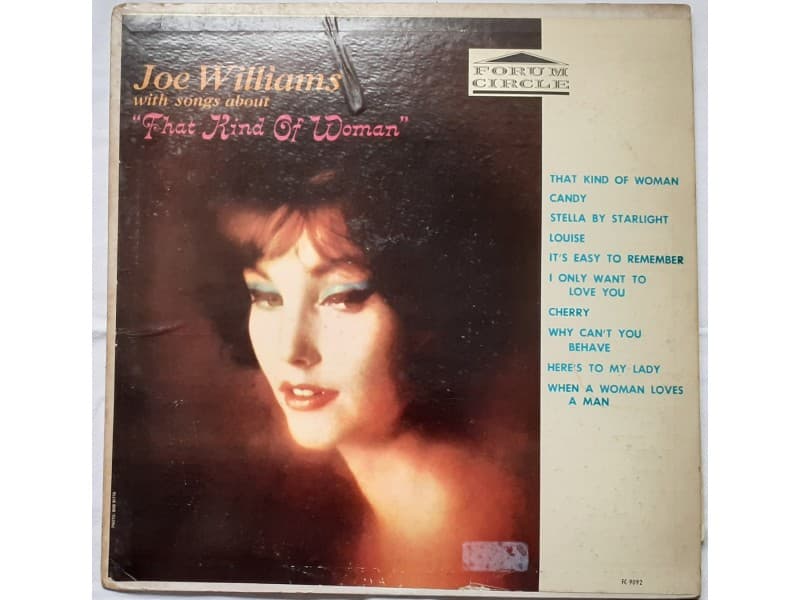 JOE WILLIAMS — THAT KIND OF WOMAN