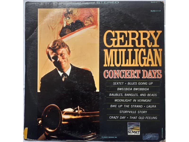 GERRY MULLIGAN — CONCERT DAYS
