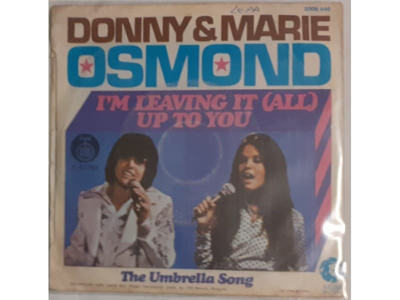 Donny&Marie Osmond — I`m leaving it (all) up to you