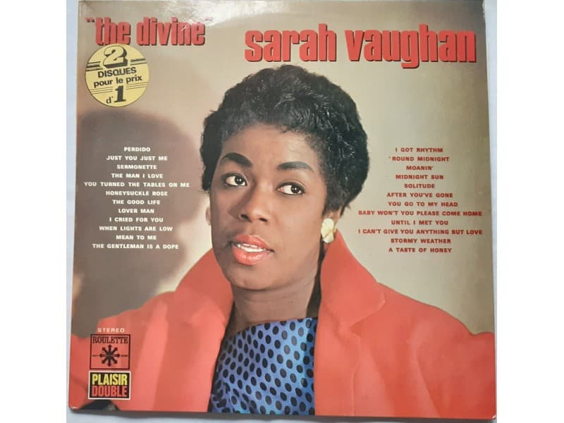 SARAH VAUGHAN — 2LP THE DIVINE