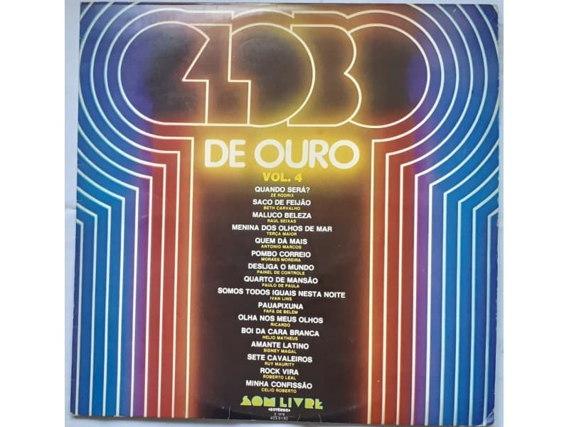 VARIOUS — GLOBO DE OURO Vol. 4 ( Brazil )