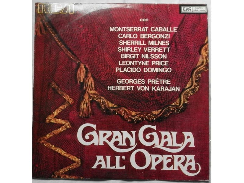 M.Caballe,P.Domingo...,H.V.Karajan-Gran Gala all` Opera — —