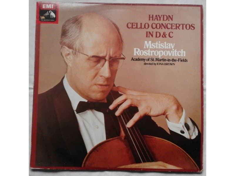 Mstislav Rostropovic — J.Haydn Cello Concerto (C,D)