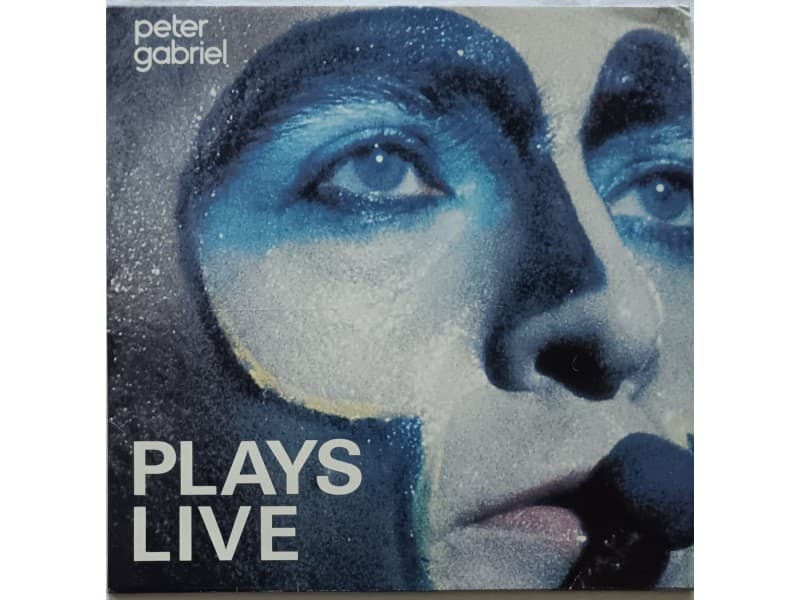 PETER GABRIEL — 2LP PLAYS LIVE ( U.K.Press )