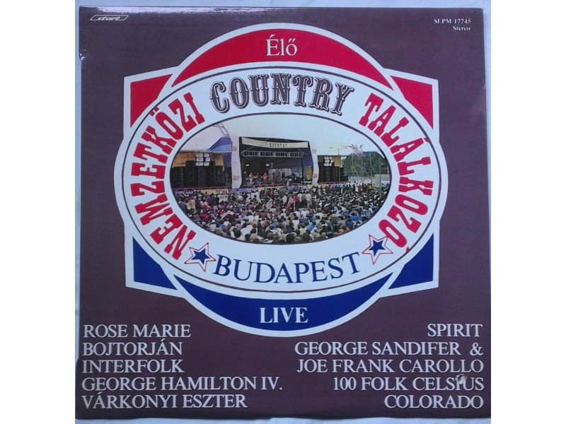 Various — Live Nemzetközi Country Találkozó,Budapest