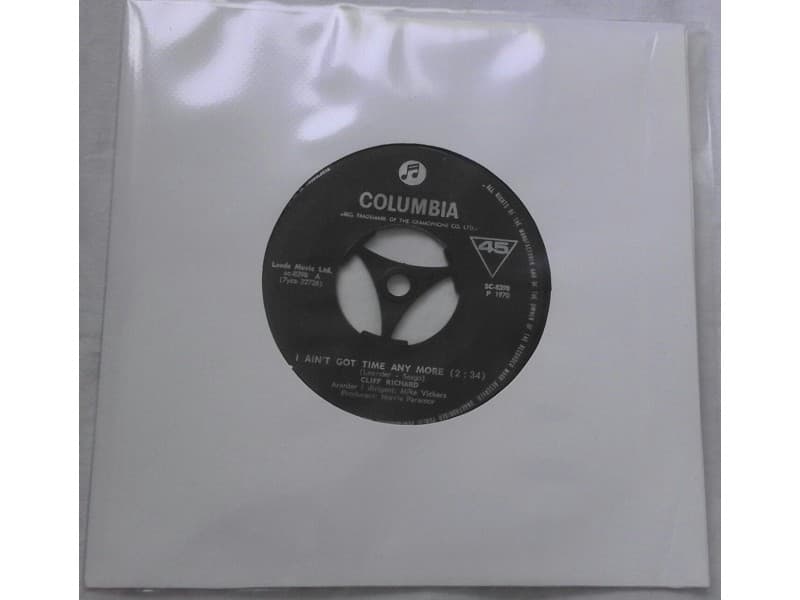 CLIFF RICHARD — I AIN`T GOT TIME ANY MORE