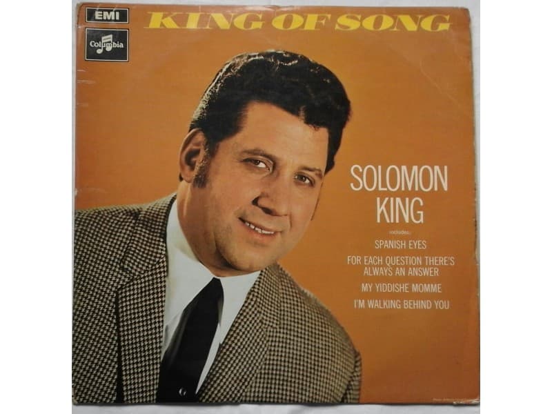 SOLOMON KING — KING OF SONG (U.K. Press)