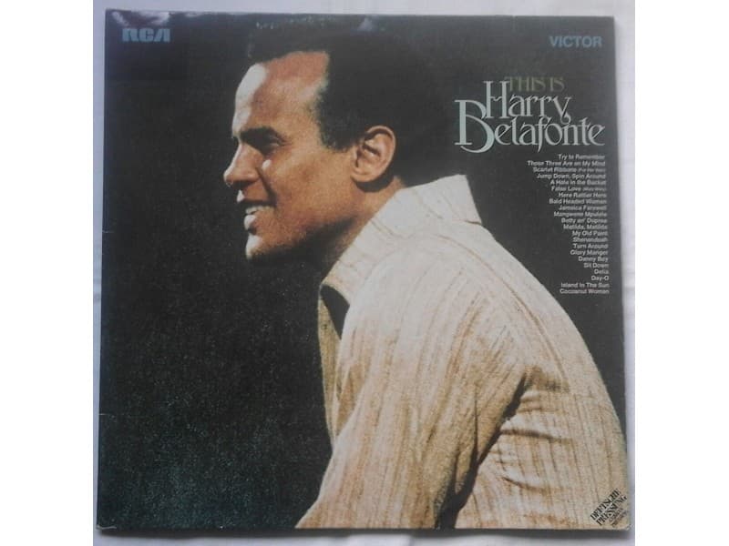 HARRY BELAFONTE — 2LP This is Harry Belafonte