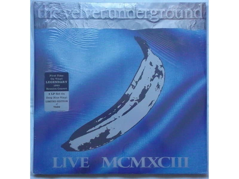 The VELVET UNDERGROUND — 4LP Live MCMXCIII