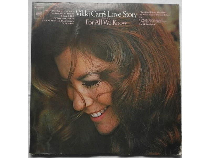 VIKKI CARR — VIKKI CARR`S LOVE STORY