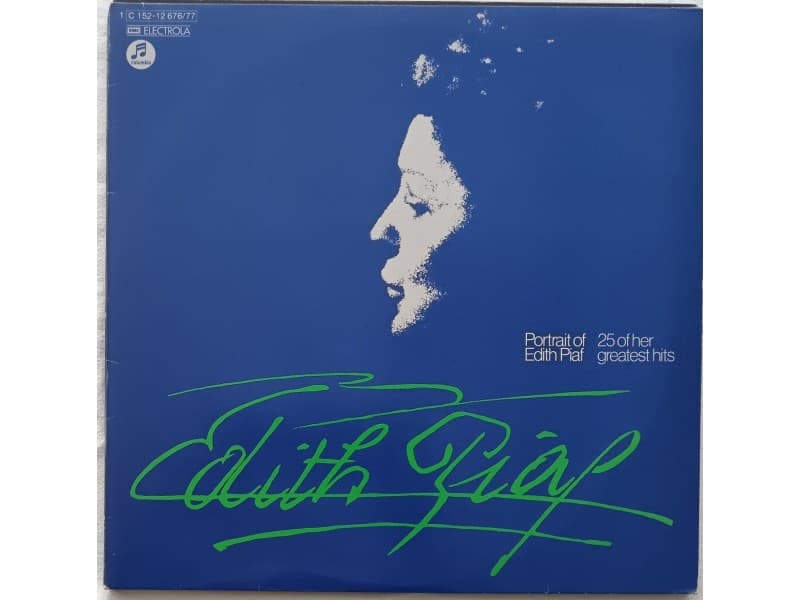 Edith Piaf — 2LP Portrait of Piaf 25 her greatest hits