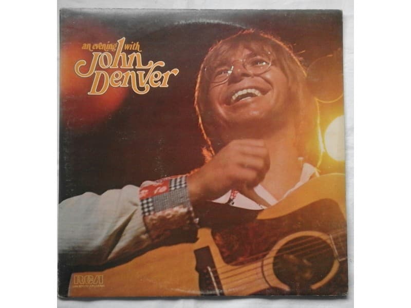 JOHN DENVER — 2LP An evening with John Denver