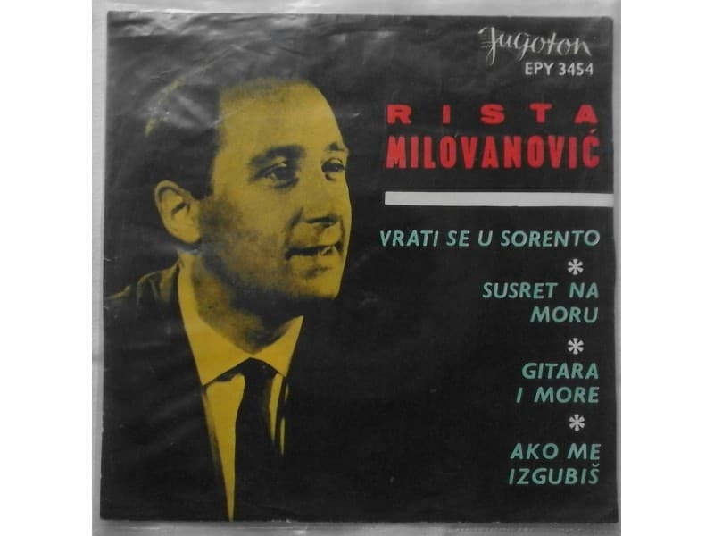 RISTA MILOVANOVIC — VRATI SE U SORENTO