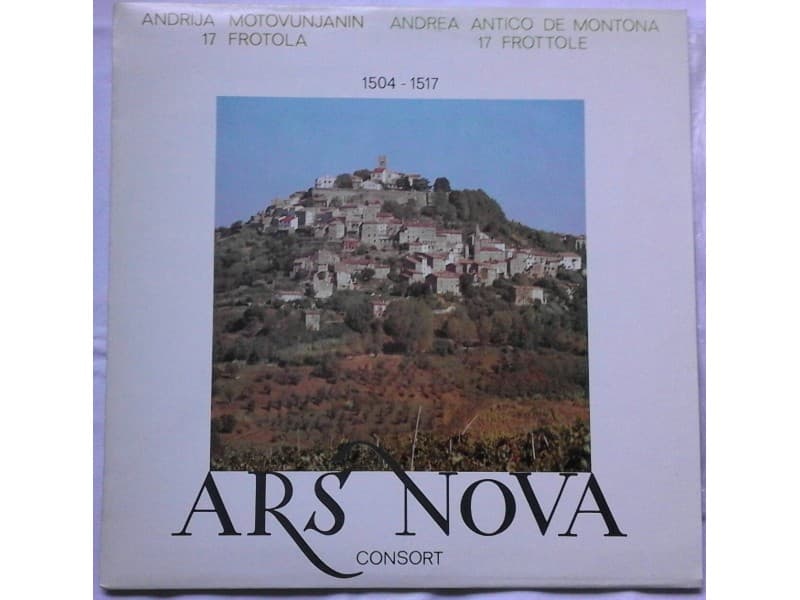 Andrija Motovunjanin, Ars Nova consort — 17 Frotola