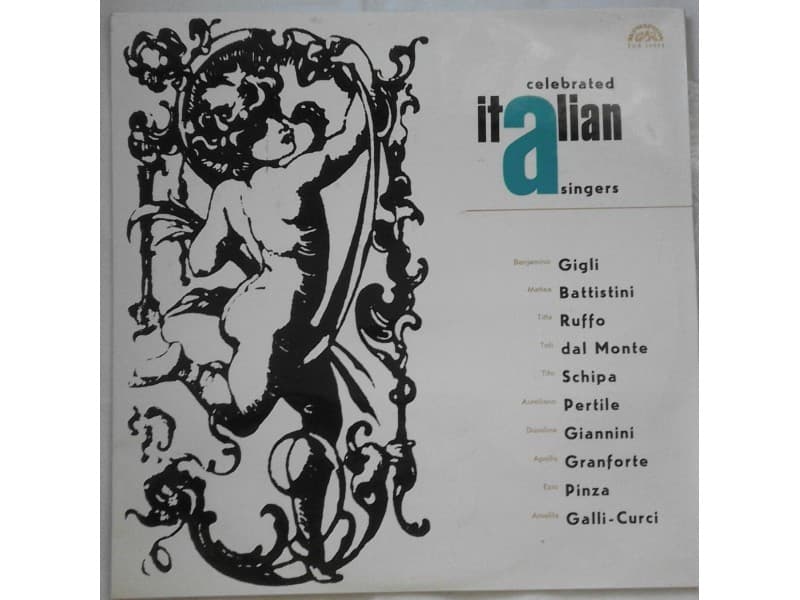 VARIOUS — Celebrated Italian operatic singers