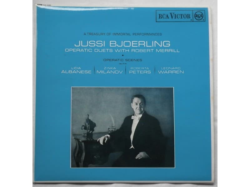 JUSSI BJOERLING — Operetic Duets/Operetic Scenes