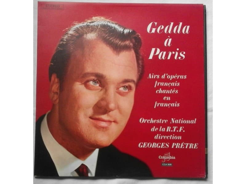 Nicolai Gedda — Gedda a Paris Airs d`Operas Francais