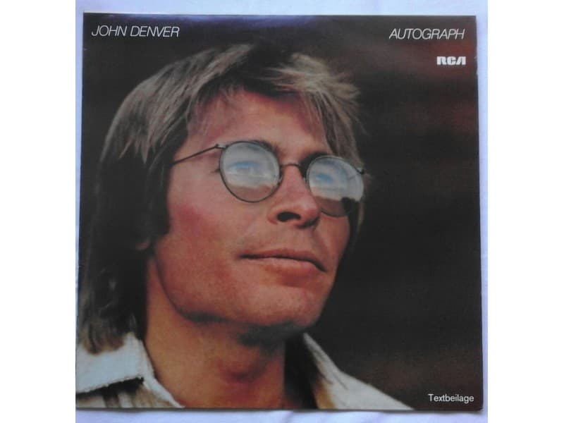 JOHN DENVER — AUTOGRAPH (Germany Press)