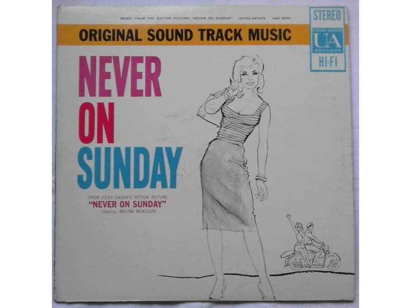 MANOS HADJIDAKIS — Never on sunday (Sound track)