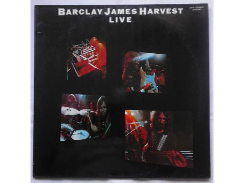 BARCLAY JAMES HARVEST — 2LP LIVE