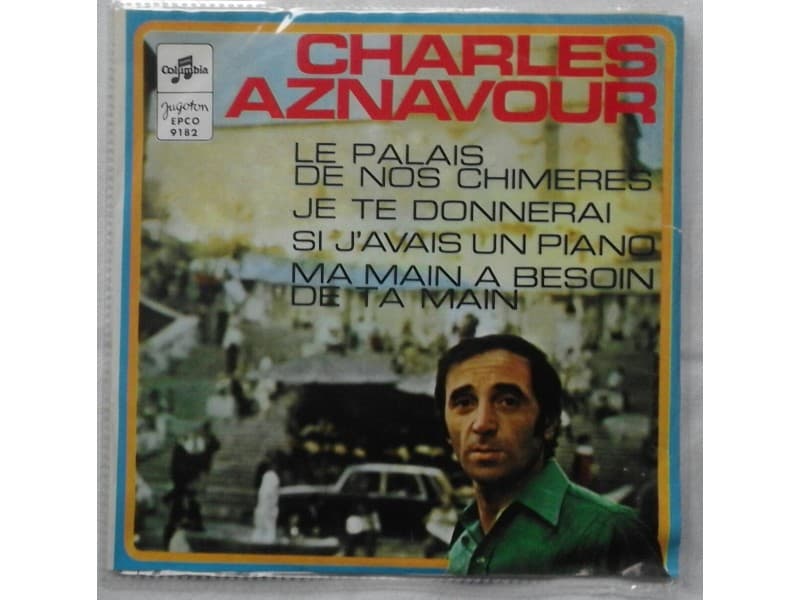 CHARLES AZNAVOUR — SI J`AVAIS UN PIANO