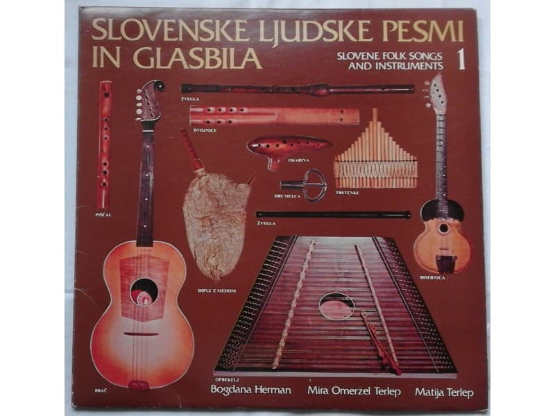 B.Herman,M.O.Terlep,M.Terlep — Slovenske ljudske pesmi