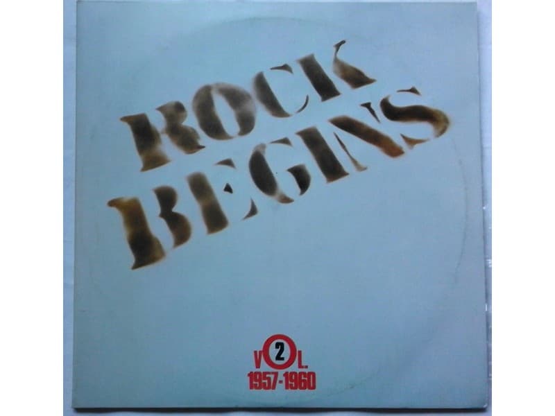 VARIOUS — 2LP ROCK BEGINS VOL.2 1957-1960