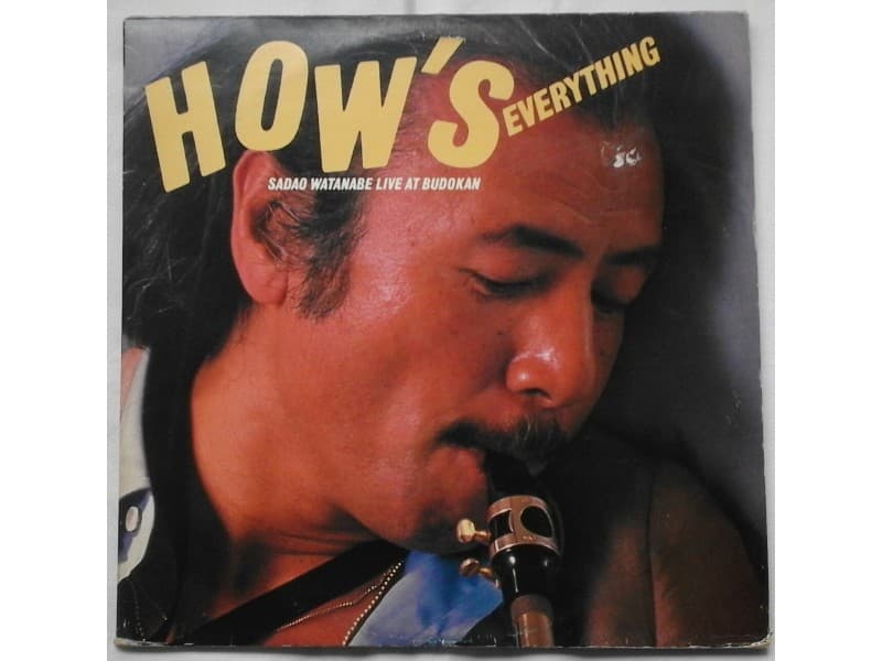 Sadao Watanabe — 2LP How`s everything Live at Budokan