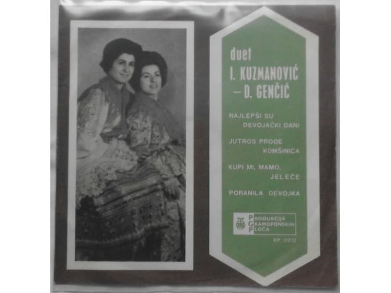 Duet I.Kuzmanovic-D.Gencic — Najlepsi su devojacki dan