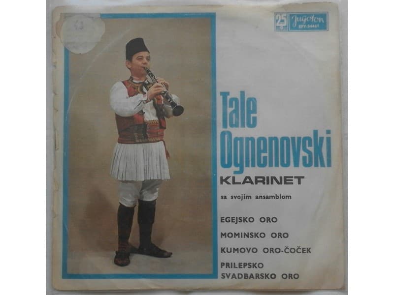 TALE OGNENOVSKI KLARINET — EGEJSKO ORO