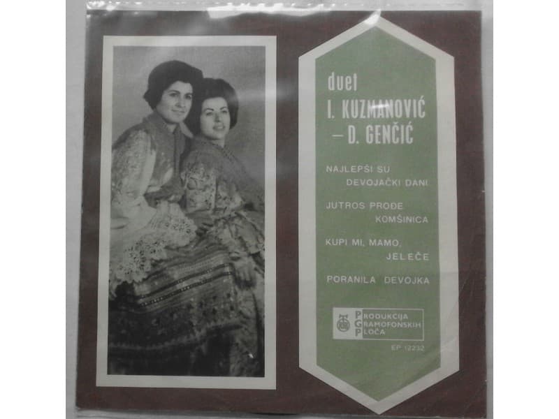 Duet I.Kuzmanovic D.Gencic — Najlepsi su devojacki dani
