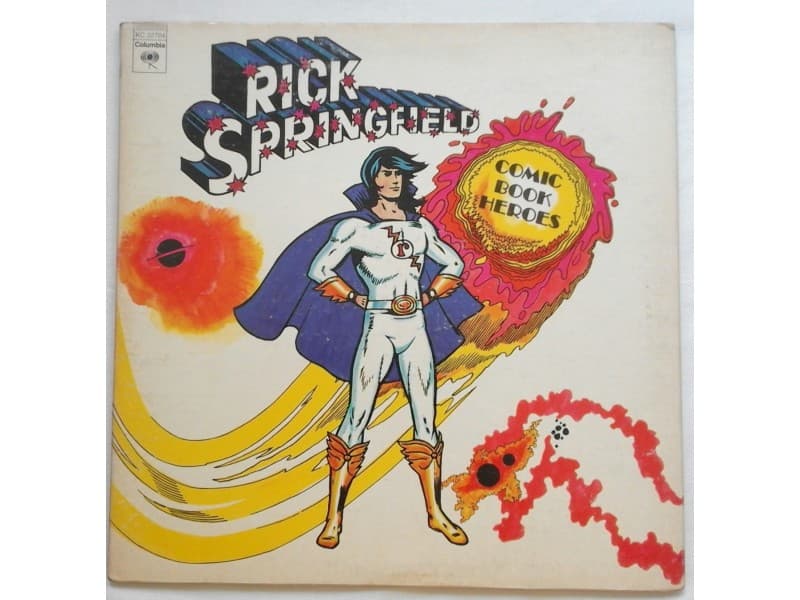 Rick Springfield — Comic Book Heroes (USA press)
