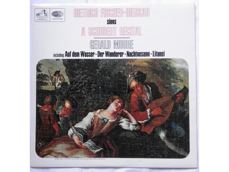 Dietrich Fischer — Dieskau - A Schubert Recital