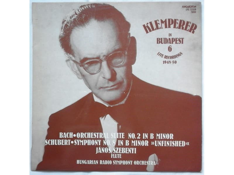 OTTO KLEMPERER — IN BUDAPEST 6 LIVE RECORDINGS