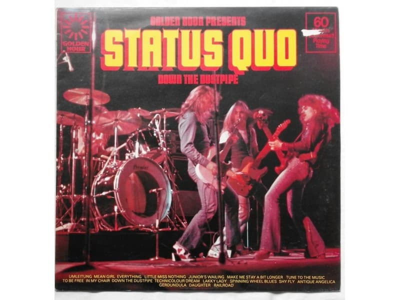 STATUS QUO — Down The Dustpipe (U.K. Press)