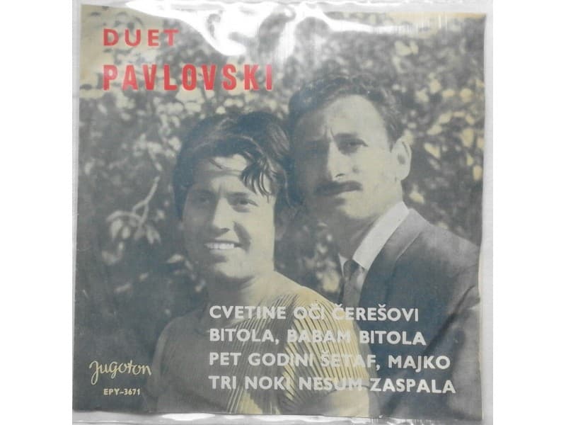 DUET PAVLOVSKI — CVETINE OCI CERESOVI
