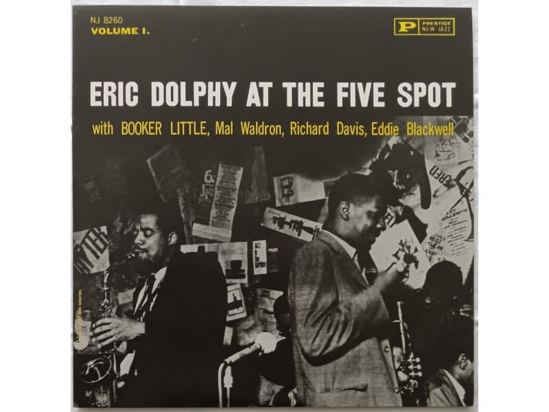 ERIC DOLPHY — AT THE FIVE SPOT ( Japan Press !!)