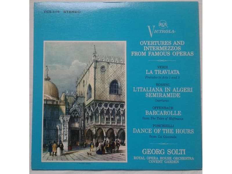 Overures and intermezzos from famous operas — —